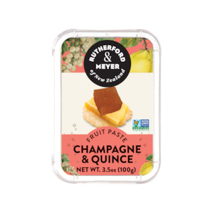 Food manufacturing: Champagne & Quince Fruit Paste