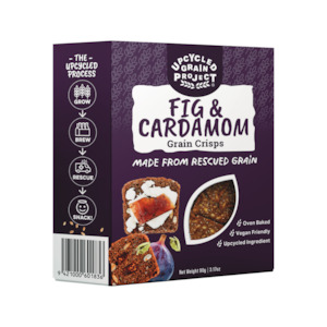 Food manufacturing: Grain Crisps - Fig and Cardamom