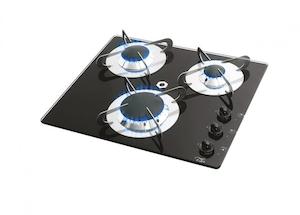 Cookers: CAN 3 Burner Crystal Hob PV1352