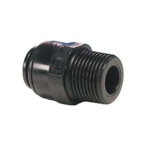 Plumbing 1: John Guest 12mm 1/2" Straight Adaptor Male Plastic