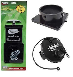 Valterra 3" Dump Valve Kit With 3/4" Hose Cap