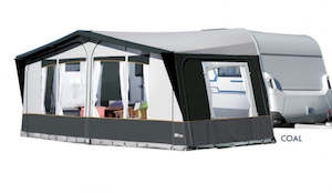 Awnings: Inaca Sands 250 Coal Awning Complete - 1125cm