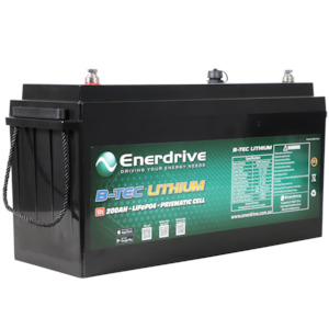 Enerdrive B-TEC 12V 200Ah G2 Lithium Battery EPL-200BT-12V G2