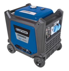 GT Power GT8000ESi 8000W Silenced Inverter Generator - Push Button Electric Start, 2 Wire Start