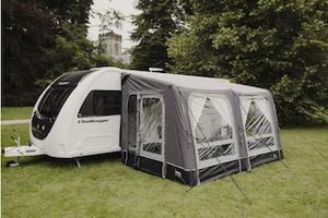 Vango Balletto 390 Elements Awning With Carpet & Mesh Door