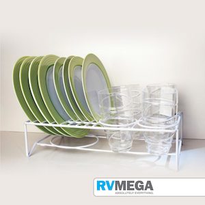 Caravan or motorhome: Crockery & 4 Cup Rack