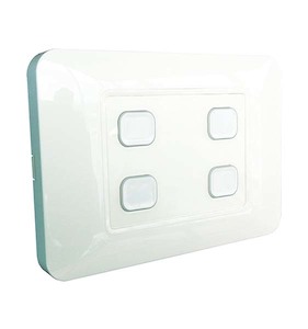 ‘Sphere’ W.A.S 4 Gang Wireless Light Switch