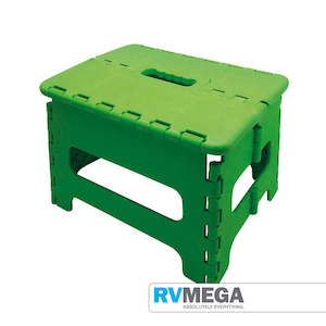 Folding Green Plastic Step (UK)