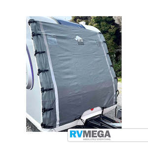 Rhino Guard Front Towing Cover - 230cm Wide Grey