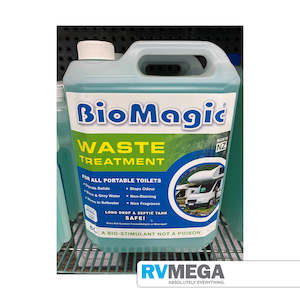 Waste Water Treatment Chemicals: BioMagic 5 litre Grey / Black Waste Treatment