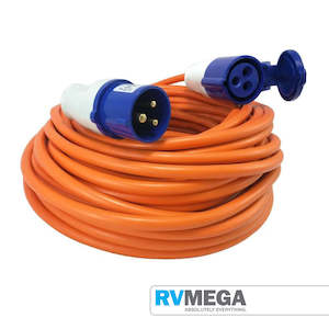 15 Metre Caravan Or Motorhome Mains Power Lead