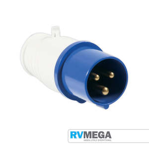 16 Amp 240 Volt Mains Male Site Plug