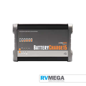 BMPRO Battery Smart Charger 15 Amp 12V AGM/WET - Calcuim - LiFePO4