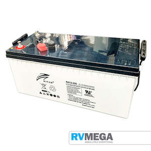 Ritar 12V 200AH AGM Deep Cycle Battery (12 Month Warranty)