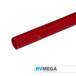 Cable Ties Saddles Split Tube P Clips: Red Heatshrink 3.2 to 1.6mm - Per Metre