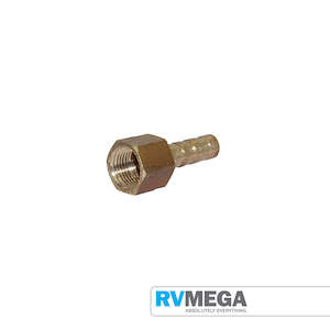 Brass 6mm Hose x 1/8" BSP Female Connector