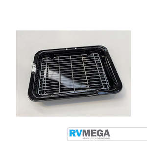 Grill Pan Enamel with Trivet