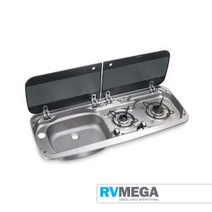 CAN Combination 2 Burner Left Hand Sink & Tap