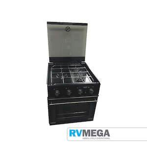 Thetford Triplex 3 Burner Hob with Grill/Oven Carbon Glass