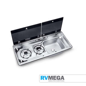 Dometic Two Burner Hob with Sink and Tap