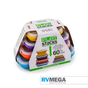 Flat Stacks 4 Piece Set - Rectangle