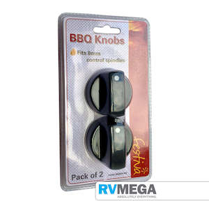 Bbqs Spare Parts: Campmaster BBQ Knobs - Black pack of 2