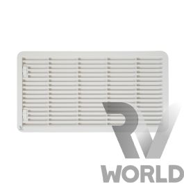 Ranger Large Fridge Vent with Fans - White - RV World NZ