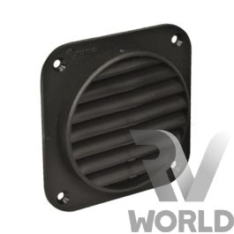 60mm / 75mm Rotatable Air Outlet - Black - RV World NZ