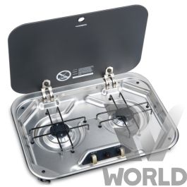 Dometic 2 Burner Gas Hob with Lid - RV World NZ