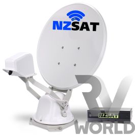 NZSAT Automatic Satellite Dish with GPS & Dual Output 65cm - RV World NZ