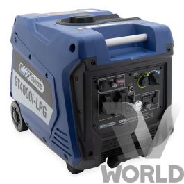 GT Power GT4000i-LPG Electric Start Inverter Generator 4000W - RV World NZ