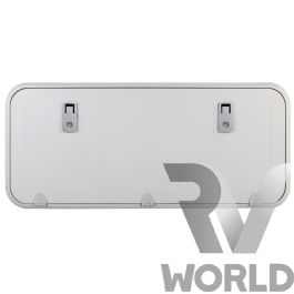 Ranger Access Door. 810mm x 360mm. White - RV World NZ