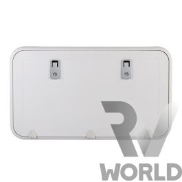 Products: Ranger Access Door. 710mm x 410mm. White - RV World NZ