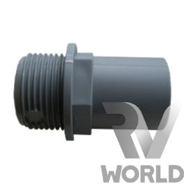 28mm Socket to 1" BSF Male Thread Adapter - RV World NZ