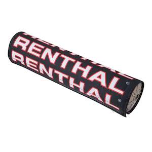 Renthal SX Handlebar Pad 10in - Black / Red / White Retro