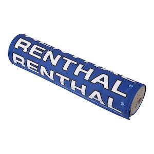 Renthal SX Handlebar Pad 10in - Blue / White Retro