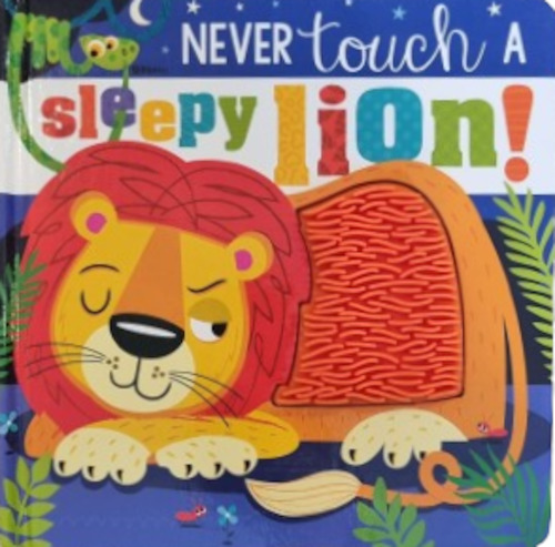 Never touch a Sleepy Lion by Rosie Greening