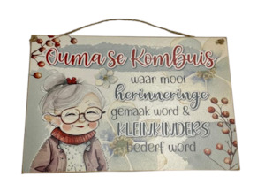 Ouma se kombuis hangbord