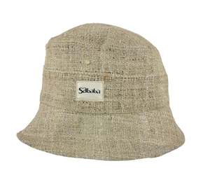 Hemp Hat Bucket Classic Design white Color