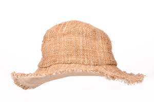 Woven Hand Loomed: Fisherman Hybrid -pure  Hemp Hat