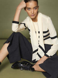 Womenswear: Silk Shirt with Tie Neckline