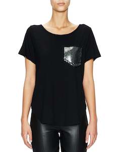 Womenswear: Glowmesh Sparkle Tee