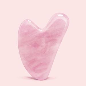 Rose Quartz Gua Sha Facial Stone