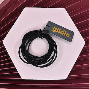 Internet only: Black Hair Ties 10 Pack