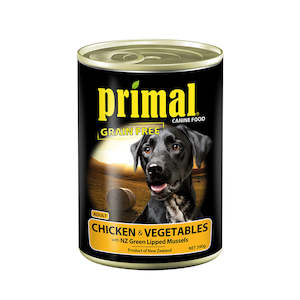 Primal Dog Food Chicken & Vegetable 390g