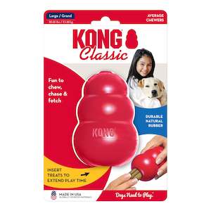 Store-based retail: KONG Classic Red