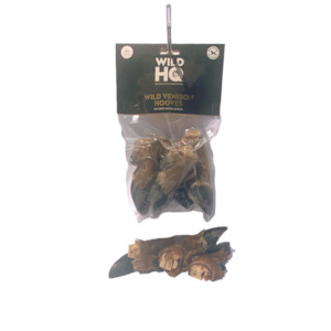 Store-based retail: WildHQ Venison Air Dried Half Hooves