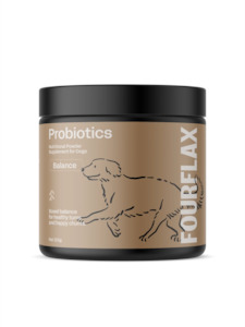 Store-based retail: Fourflax Canine Probiotics