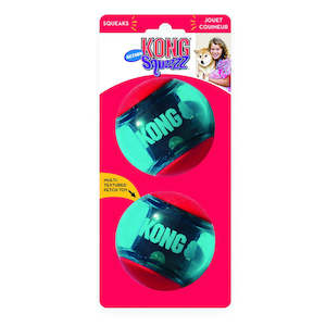 Store-based retail: KONG Squeezz Action Ball Large (2pk)