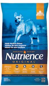 Store-based retail: Nutrience Dog Original Medium Breed 11.5kg